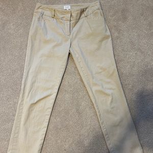 Crop work pants